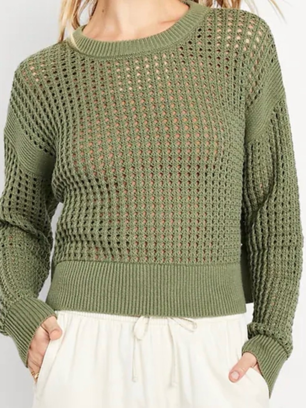 Old Navy Open Stitch Sweater